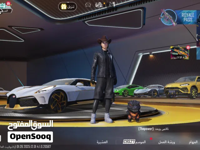 حساب ببجي فخم