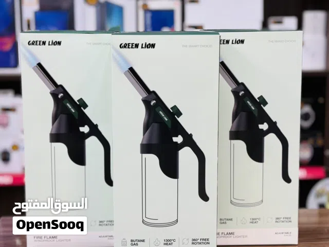 مشعل النار Green Lion Fire Flame Windproof Lighter
