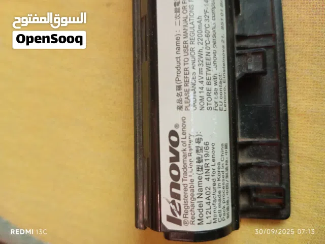 لينوفو بطارية L12L4A02 4INR19/66