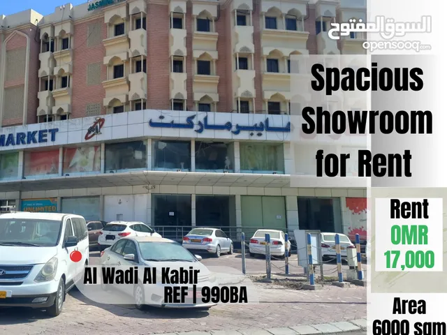 Spacious Showroom for Rent in Al wadi Al Kabir  REF 990BA