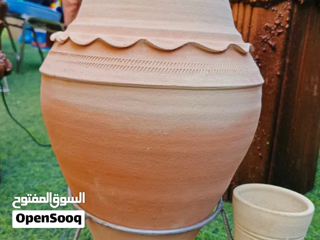 زير فخار طبيعي غير مطلي يرشح الماء وبعدة احجام