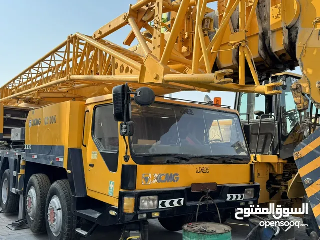 كرين 100طن XMG بحالة الوكالة مديل 2007 دون اي مشاكل
