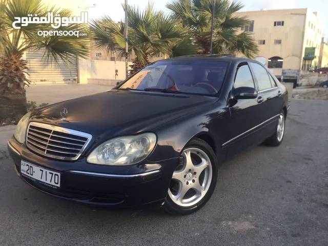 مرسيدس S320 2001 بحالة ممتازة