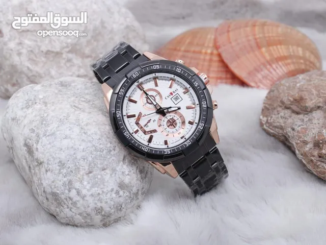 ساعة عصرية فخمة جدا هدية مثالية: يقودك تصميمها الخاص العصري إلى حافة الموضة، مثالية لأعياد الميلا