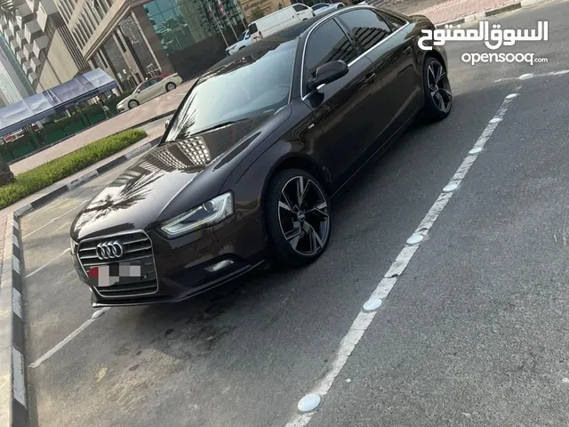 لعشاق الراحة والفخامة الإلمانية  أودي: A 4  موديل: 2015  خليجي 4 سليندر  1800cc Turbo كامل المواصفات