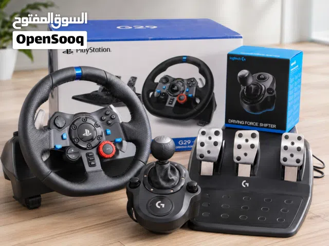 Logitech G29 Driving Force Racing Wheel + Shifter  PS5 PS4 PC  Excellent Condition