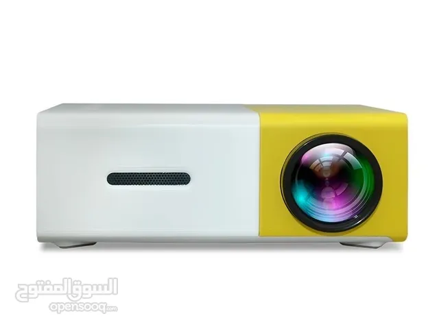داتا شو العرض السينمائي LED projector تصميم مميز وعملي تدعم الأجهزة الحديثة فقط