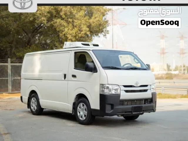 تيوتا هايس ثلاجة الإيجار 1طن مديل 2018   2018 model Toyota Hiace  chiler for   1 Ton rent