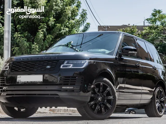 Range Rover Vogue 2021 Autobiography Black package السيارة وارد المانيا و قطعت مسافة 61,000 كيلو