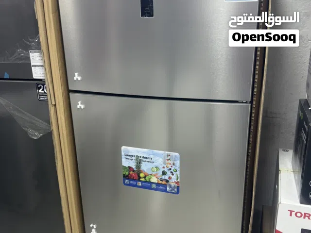 ثلاجة سامكس  العملاقة حجم 490 ليتر انفرتر ستانلس