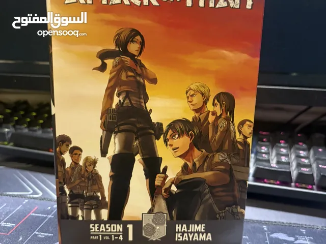 كولكشن مانجو اتاك اون تايتين Attack On Titan manga collection