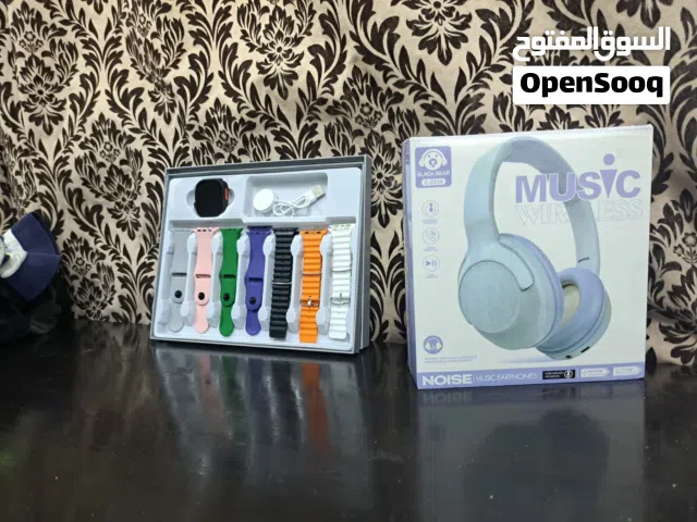 ساعة ذكية مع سماعة واير ليس