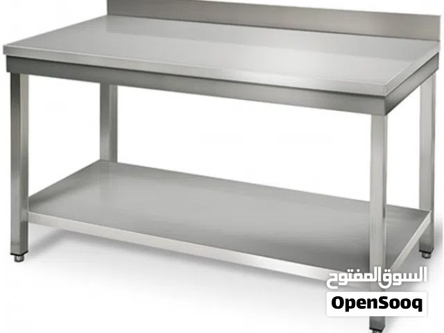 طاولة ستانلس 120 سم