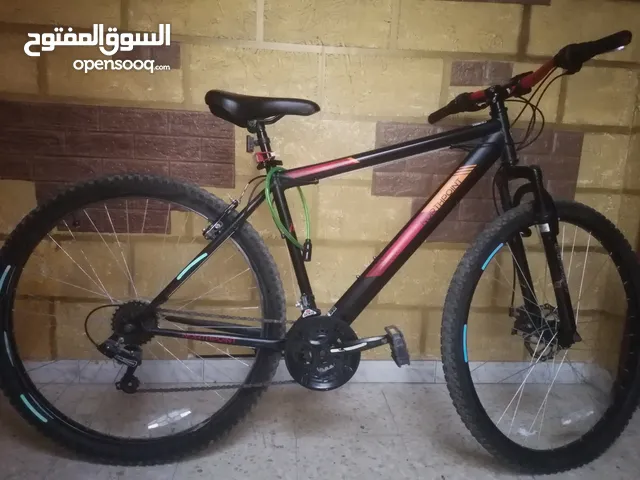 بسكليت جنط 29جديد استعمال خفيف ومش مغيرله اشي بركات امامي خلفي غيارات امامي خلفي السعر حرق65