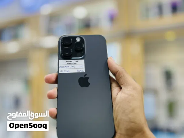 Iphone 16 proamx 256gb less used 100% with apple warranty
