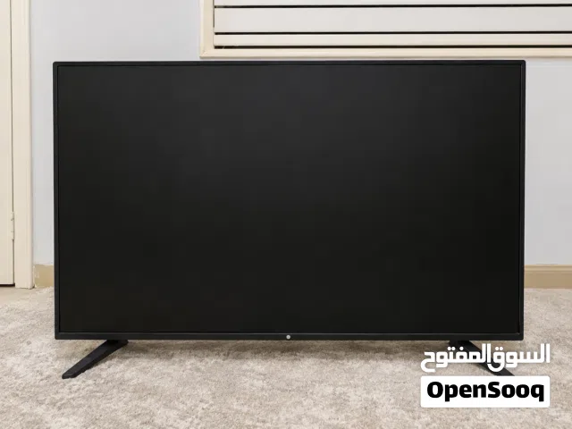 العنوان: شاشة LG حجم 50 بوصة نظيفة كلش بحالة الشركة + جهاز أندرويد بوكس .