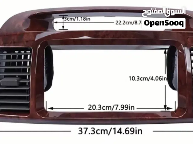 الشاشه مع ديكور مكيف تويوتا كامري من 2002 إلي 2006