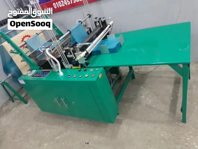 مكنة تصنيع اكياس بلاستيك نص خط