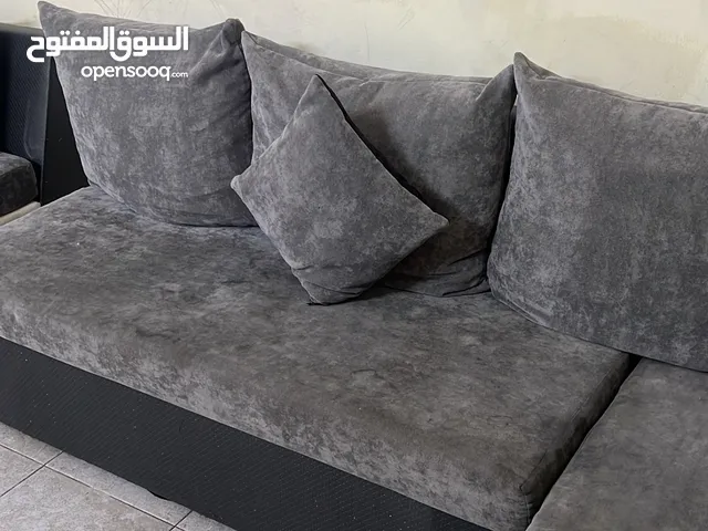 4-Piece Grey Sofa Set – Only 15 BHD!