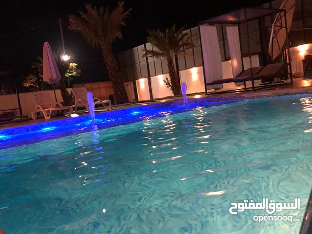 شاليه للايجار البحر الميت منطقة العظيمي الرامه خلف فندق البحيره