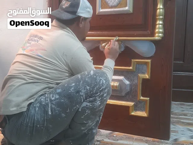 معلم دهان وديكورات ومعالجة الرطوبة  وعزل اسطح  ابو جوليانا المصرى