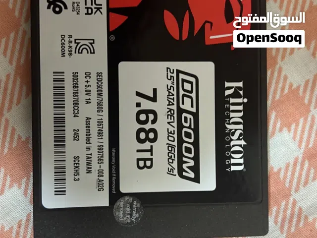 SSD 8TB Kingston almost new