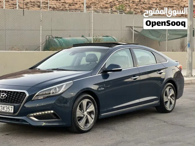 هونداي سوناتا 2017 فل بانوراما بحالة الوكالة للبيع كاش او اقساط دفعة اولى 5500 من امالك مباشرة