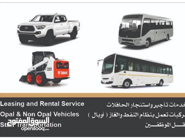 Buses & Canter for rent with OPAL approved