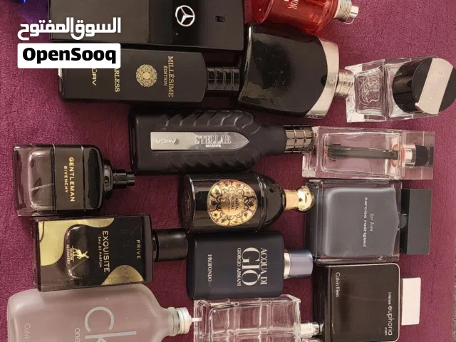زجاج عطور فارغه  اصليه كلها ماركات وفي كمان زجاجات عطر خليجيه