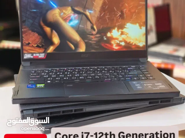 MSI Stealth GS66 12UGS Core i7-12th Generation