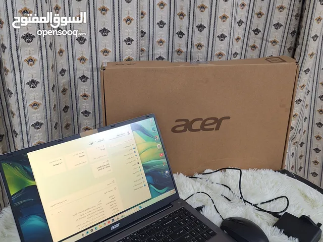 لابتوب acer شبه جديد جدا ممتاز