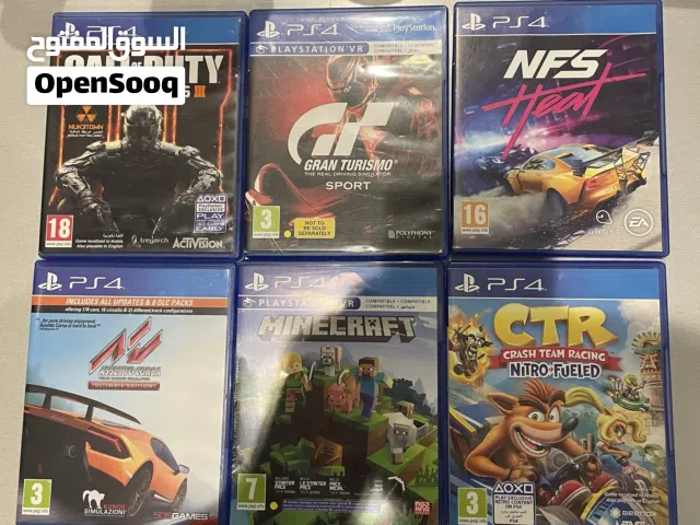 CDS FOR SALE PS4 LIKE NEW DISCOUNTED