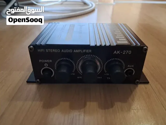 مضخم صوت ميني (Mini Audio Amplifier) موديل AK-270 بصوت نقي (Hi-Fi Stereo)