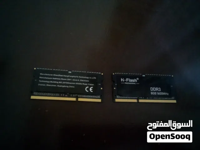 رامات لاب توب جي تي ار 3 8 جيجا 1600 ميجا هرت