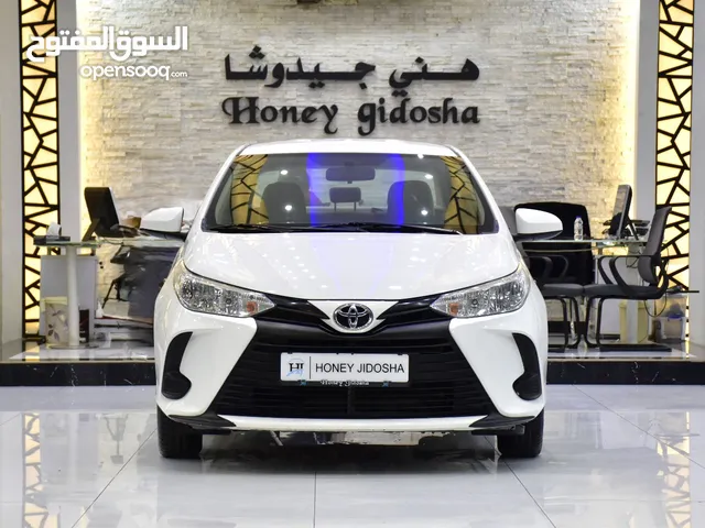 Toyota Yaris 1.5L ( 2022 Model ) in White Color GCC Specs