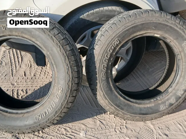 للبيع عدد 2 تاير مقاس 275/65R18 بحاله ممتازه
