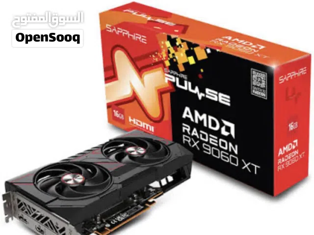 للبيع كرت شاشة AMD Radeon RX 9060 XT 16GB