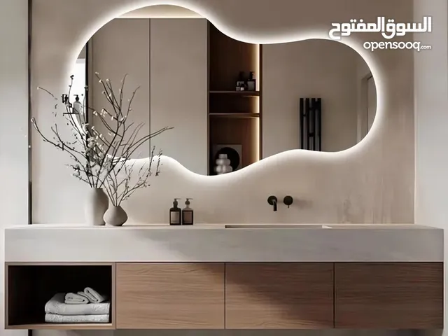 get brand new custom made mirror with light in any size and any shape