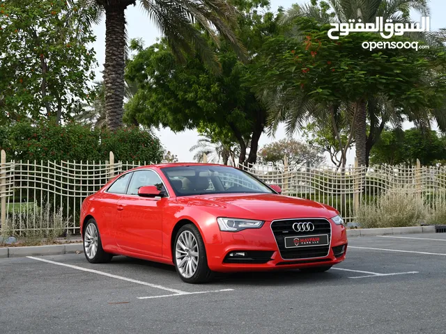 0% DP - FSH - FIRST OWNER - AUDI A5 QUATTRO 2.0 COUPE 4WD - GCC SPECS