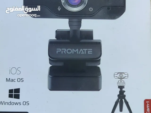 Promate Full HD Webcam with Noise-Reduction Mic – Like New Tripod Included