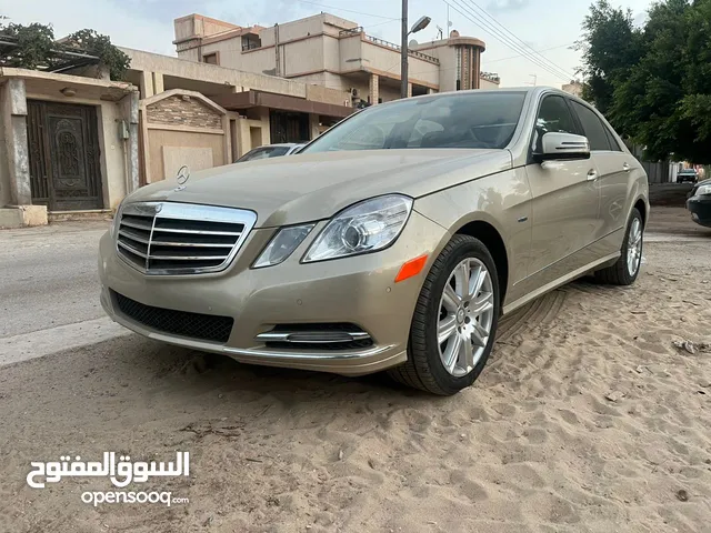 مرسيدس e350 2012 نظيفة جدا