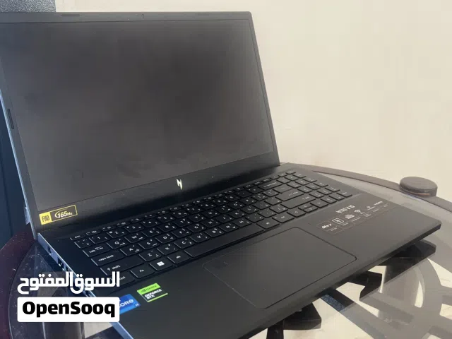 لابتوب Acer Nitro V15 Gaming بحالة ممتازة
