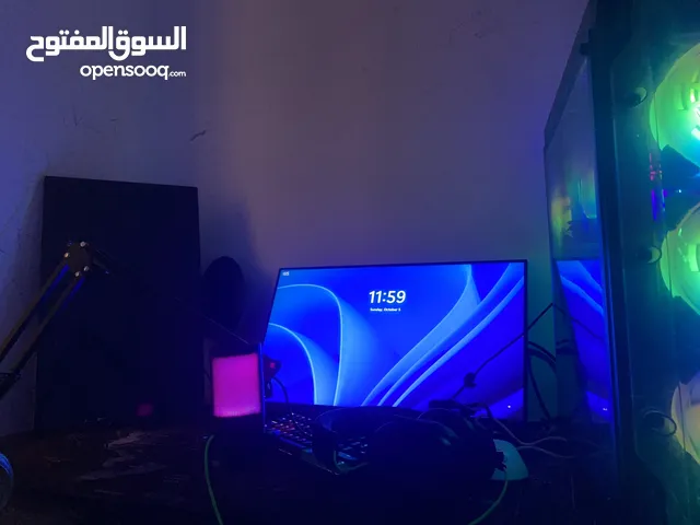 Gtx1660s i5 12400f 32 ram سماعه ريزر و حط سعرك و ماوس و كيبورد شاشتين 165 فريم سيت أب كامل