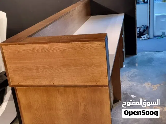 Shop rack and counter