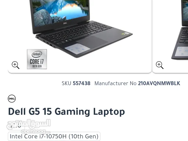 Dell G5 15 Gaming Laptop لاب توب ديل قيمنق للألعاب