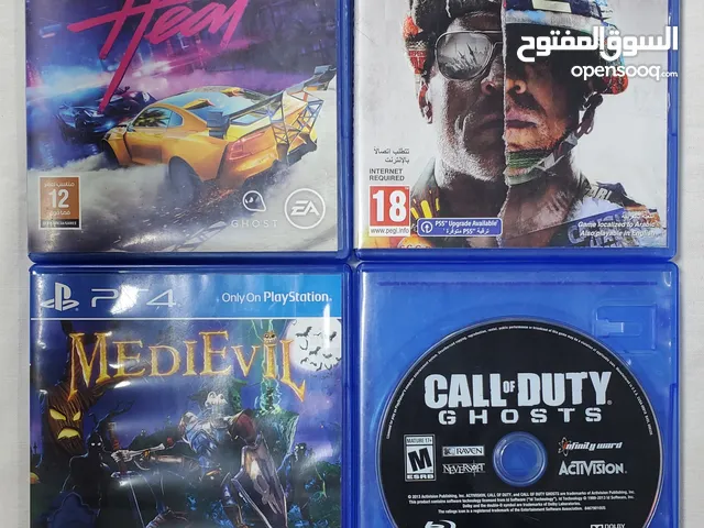 العاب PS4 للبيع او للبدل