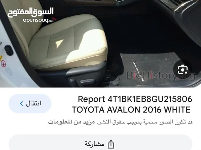 New Toyota Avalon in Baghdad