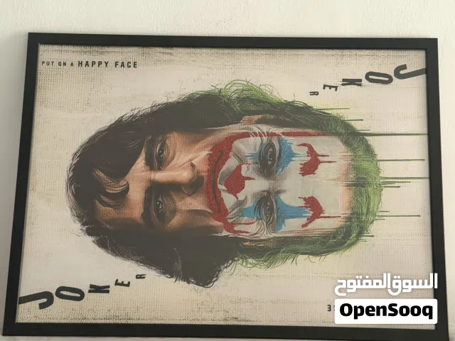 لوحة مستوحاة من شخصية الجوكر