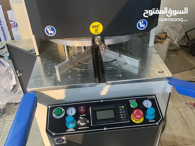 مكينه لحام بي في سي شبه جديده