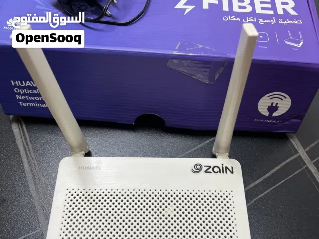 راوترات زين فايبر وامنية مستعملة للبيع